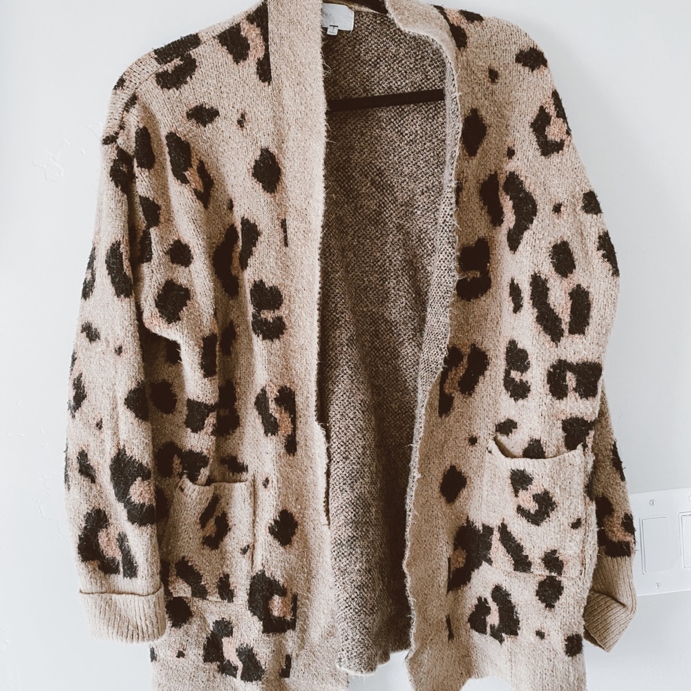 Cheetah Cardigan